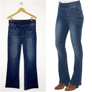 Democracy Absolution Itty Bitty Bootcut Pull On Jeans Size 10 High Rise